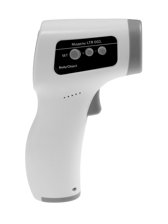 Пирометр бесконтактный LTR 002, инфракрасный, ЖК-дисплей, от батареек 2хААА, подсветка