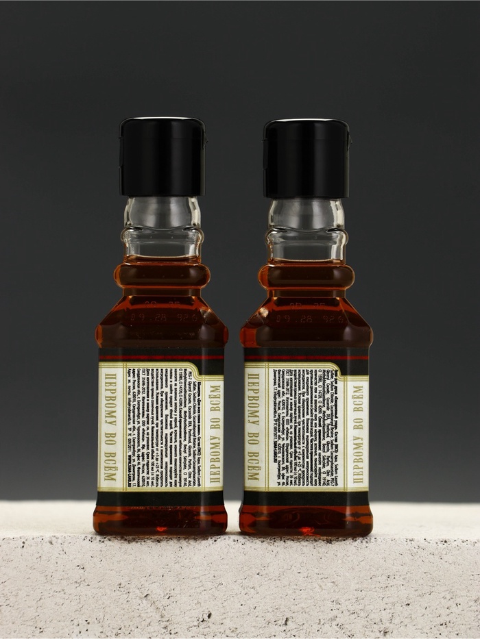 Подарочный набор мужской «На удачу», гель для душа, шампунь для волос, мочалка, Чистое счастье