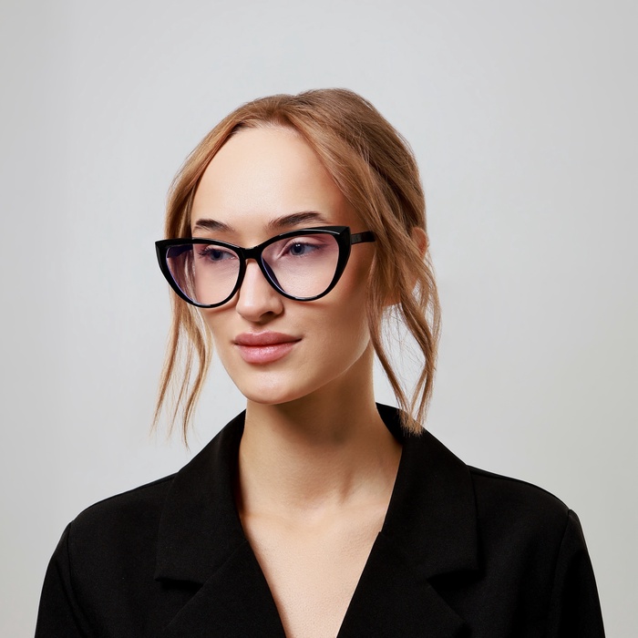 Очки для компьютера женские, 2 шт. имиджевые, ширина 13.5 см, дужка 14.2 см