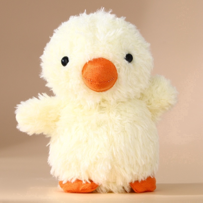 Подарочный набор новогодний детский «С Новым Годом»: пена для ванны 2×100 мл и мягкая игрушка утёнок, Чистое счастье