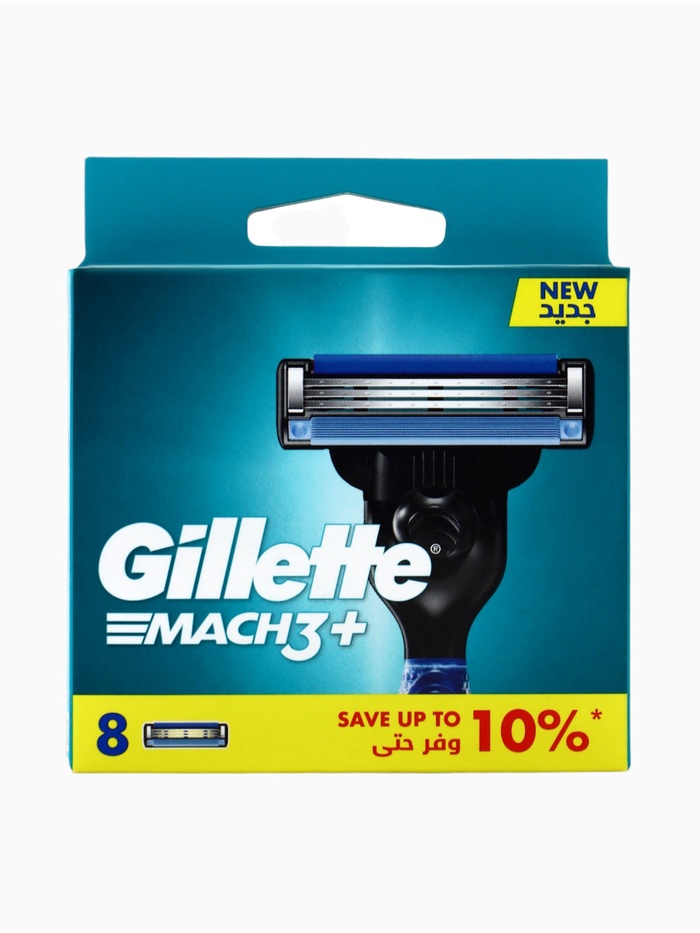 Сменные кассеты Gillette Mach3, 3 лезвия, 8 шт.