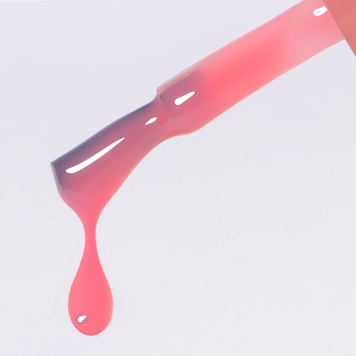 Гель лак для ногтей, камуфлирующий, трехфазный, 10 мл, LED/UV, розовый (10)