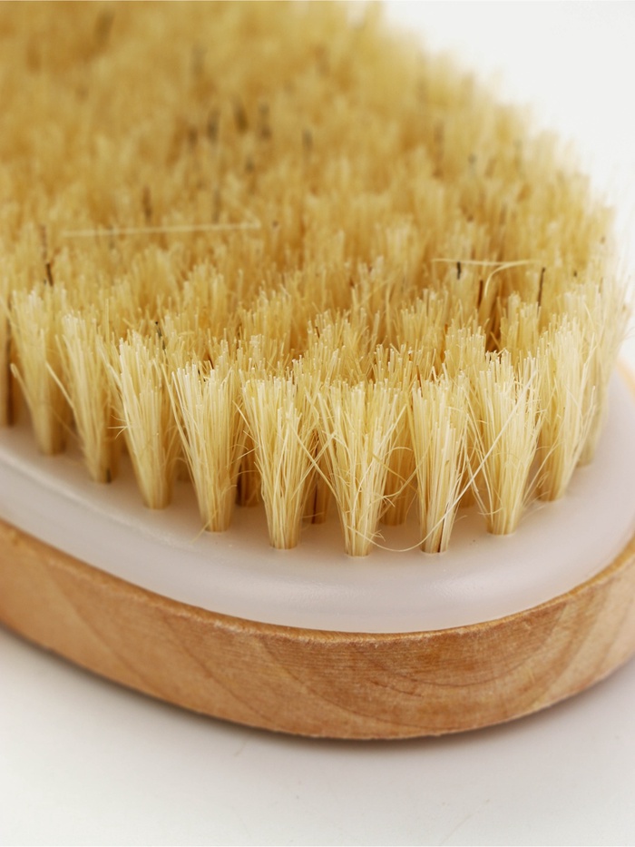 Подарочный набор: крем для тела, скраб и щетка для сухого массажа, URAL LAB