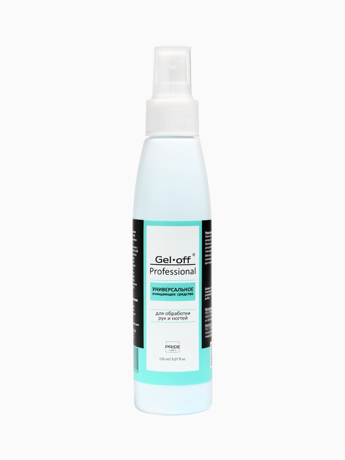 Очищающее средство для рук и ногтей Gel*off Sanitizer с антибактериальным эффектом, 150 мл