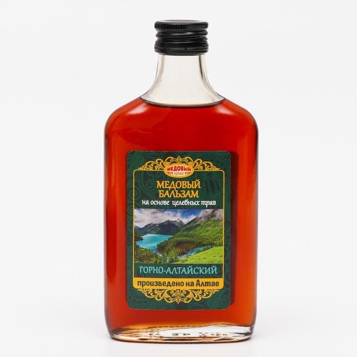 Безалкогольный алтайский медовый бальзам на травах «Горно-Алтайский», 250 мл