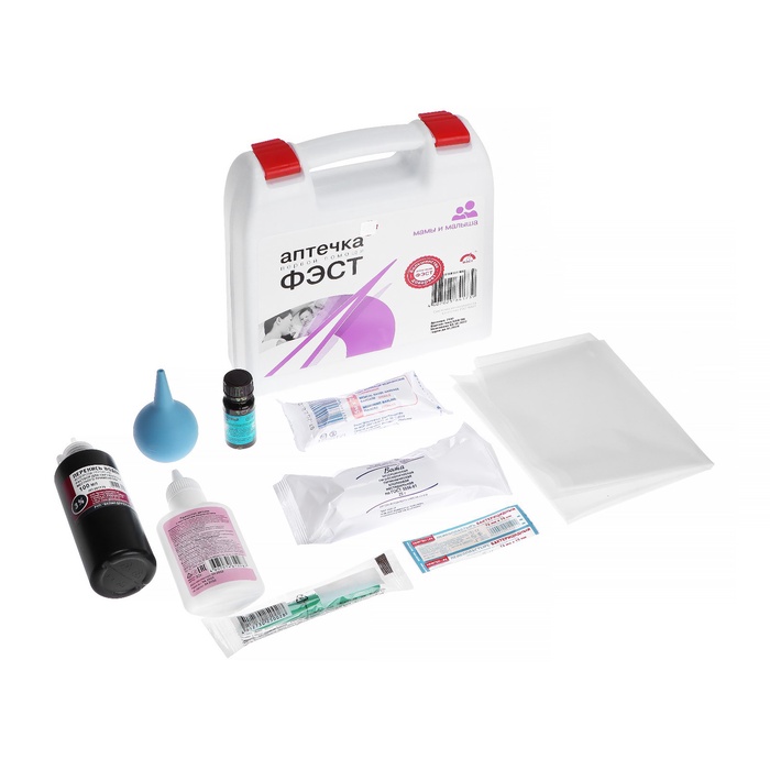 УЦЕНКА Аптечка для мамы и малыша ФЭСТ №1, для повседневного ухода