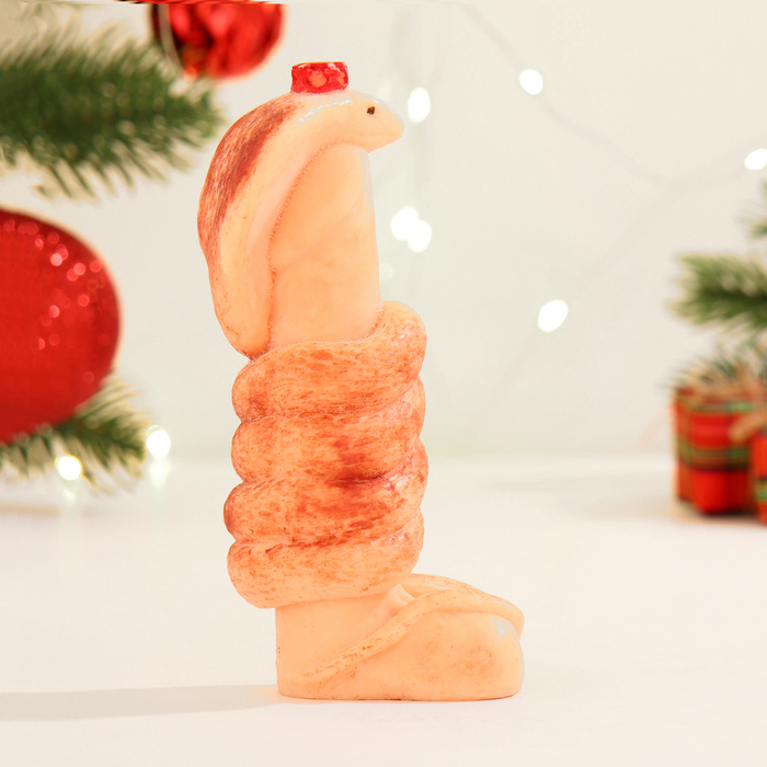 Фигурное мыло «Змея королевская Кобра» № 2, 14 см / 170 г