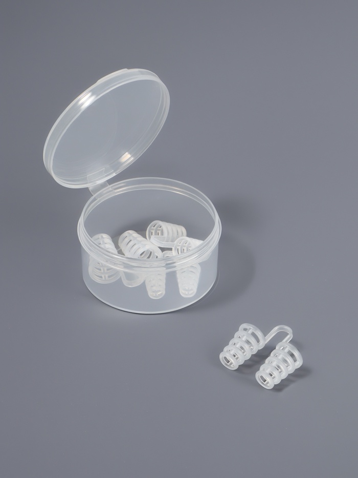 Расширитель для носа для дыхания, набор - 4 шт., прозрачный