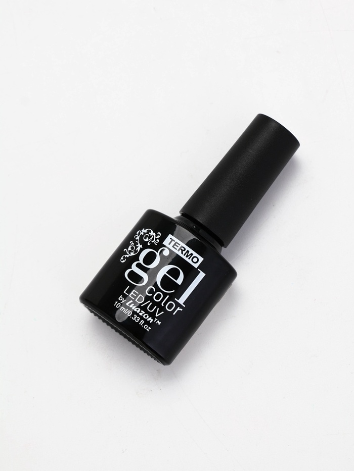 Гель-лак для ногтей «Термо», с блёстками, 10 мл, LED/UV, А2-063 бордово-розовый