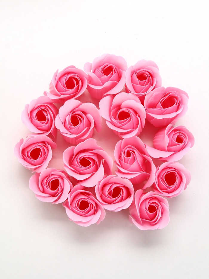 Мыло твёрдое лепестковое «8 марта», 16 шт., розовое, Чистое счастье