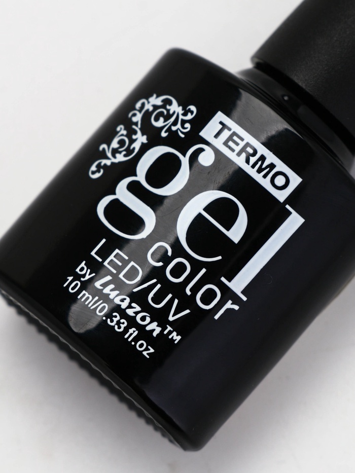 Гель-лак для ногтей «Термо», с блёстками, 10 мл, LED/UV, А2-063 бордово-розовый