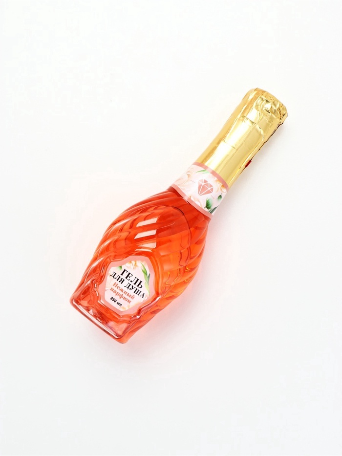 Подарочный набор: гель для душа мондоро и свеча, аромат нежный парфюм, Чистое Счастье