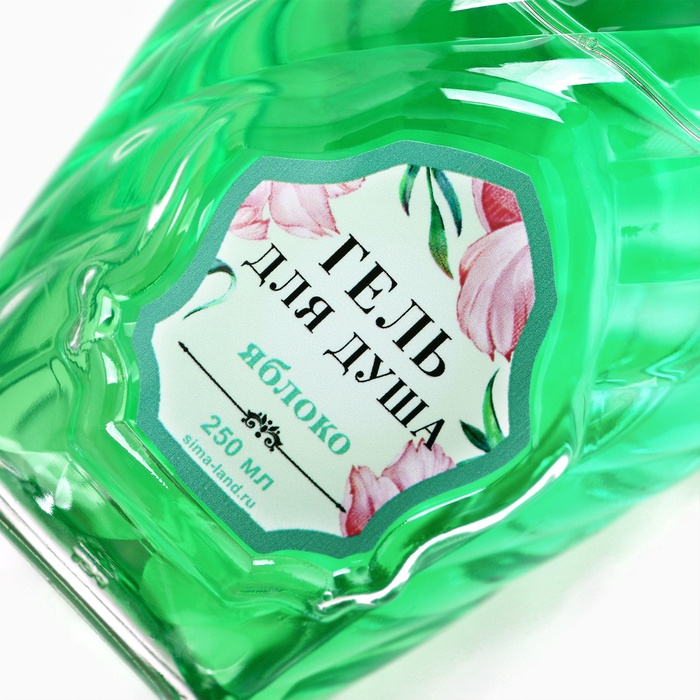 Гель для душа мондоро «Нежность весны», 250 мл, аромат спелого яблока, Чистое счастье