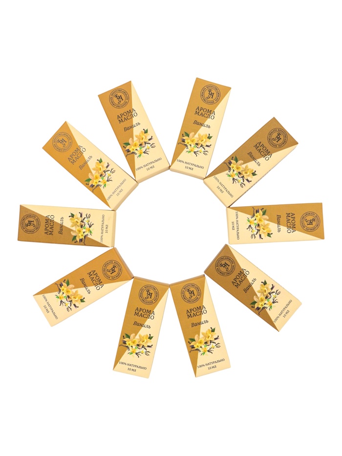 Эфирное масло «Богатство Аромата», аромат ваниль, набор 10 шт. по 10 мл