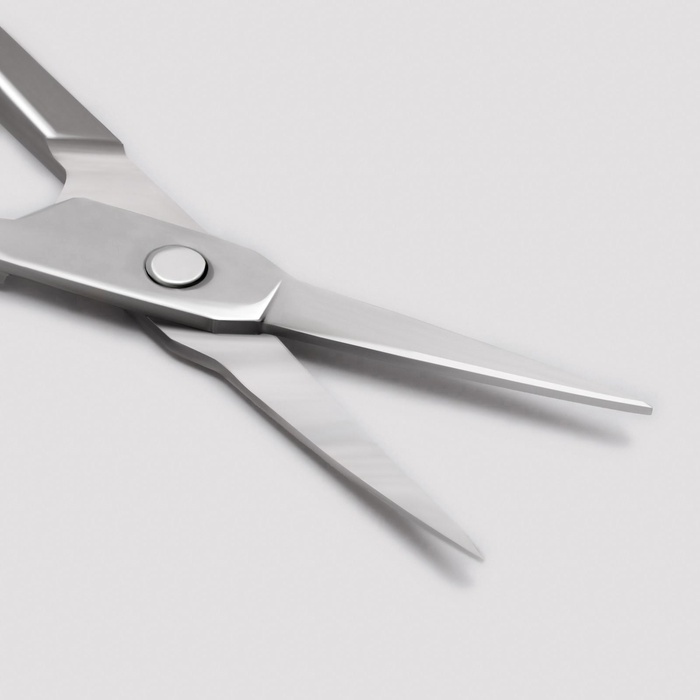 Ножницы маникюрные, для кутикулы, загнутые, узкие, 9 см