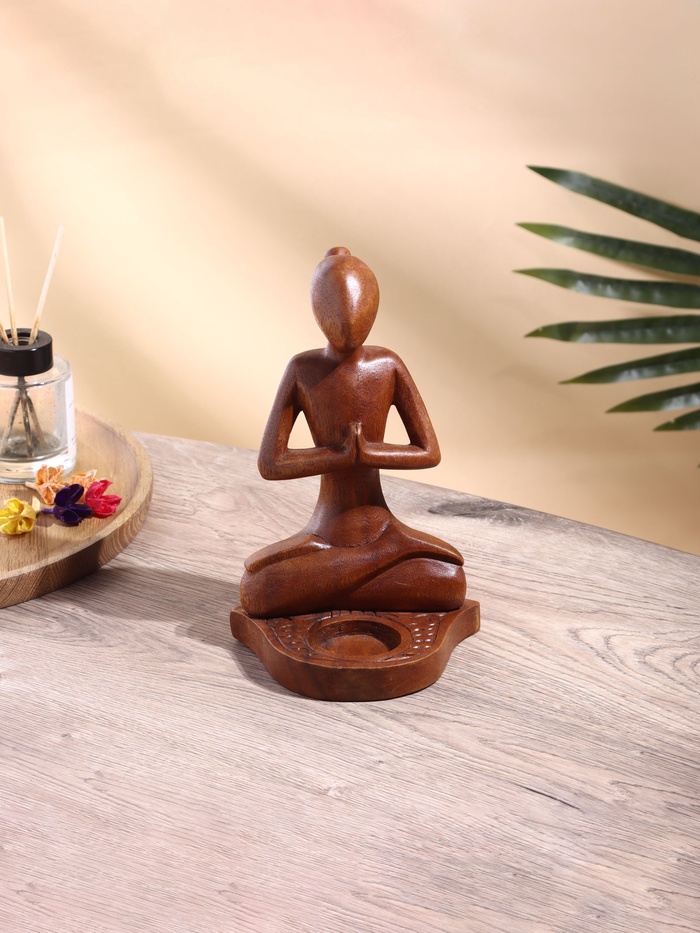 Подставка под благовония «Медитация», 14×15×30 см, дерево суар