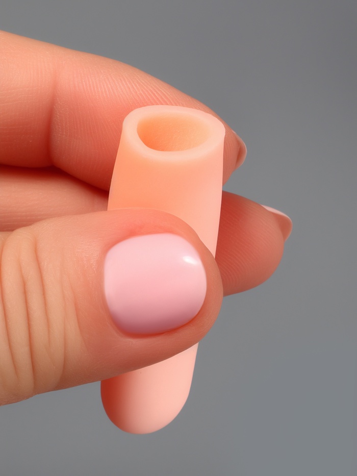 Напальчники для защиты пальцев, силиконовые, 2 шт., бежевые