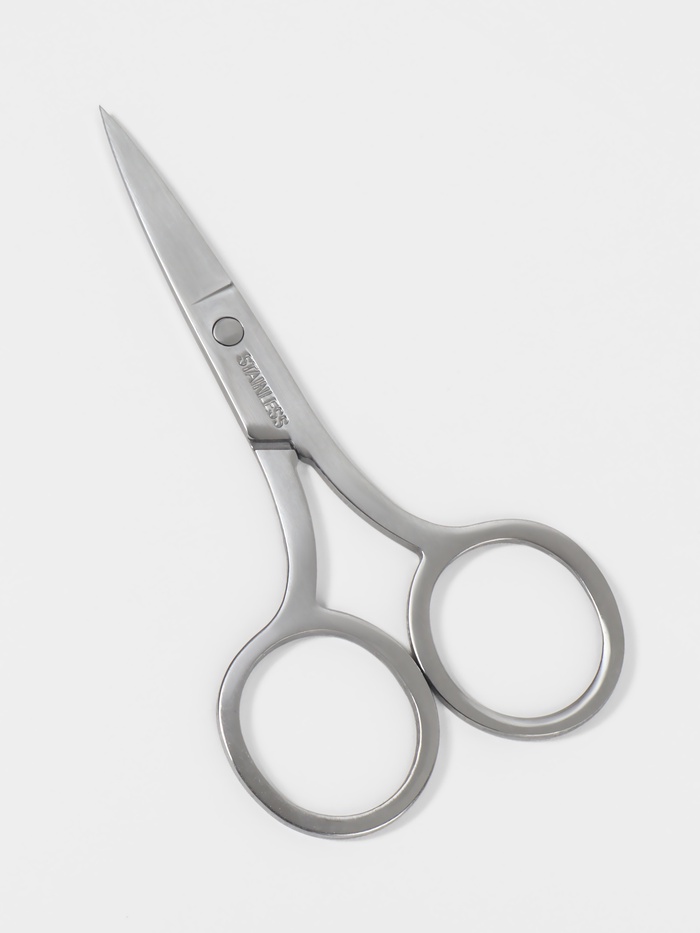 Ножницы маникюрные QF, прямые, узкие, 9 см