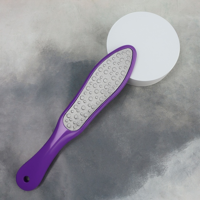 Пилка для пяток, лазерная, двусторонняя, 26 см, МИКС