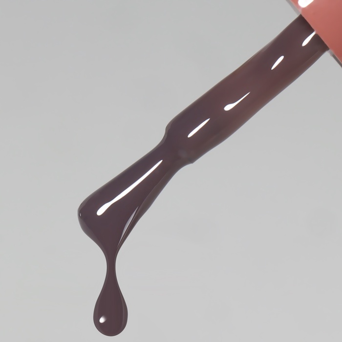 Гель лак для ногтей, камуфлирующий, трехфазный, 10 мл, LED/UV, серый (7)