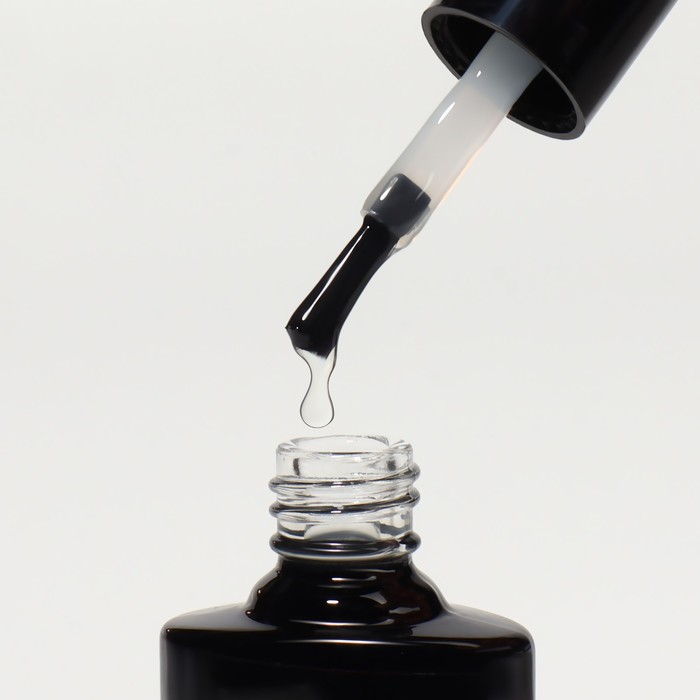 Топ для ногтей, без липкого слоя, 8 мл, LED/UV, прозрачный