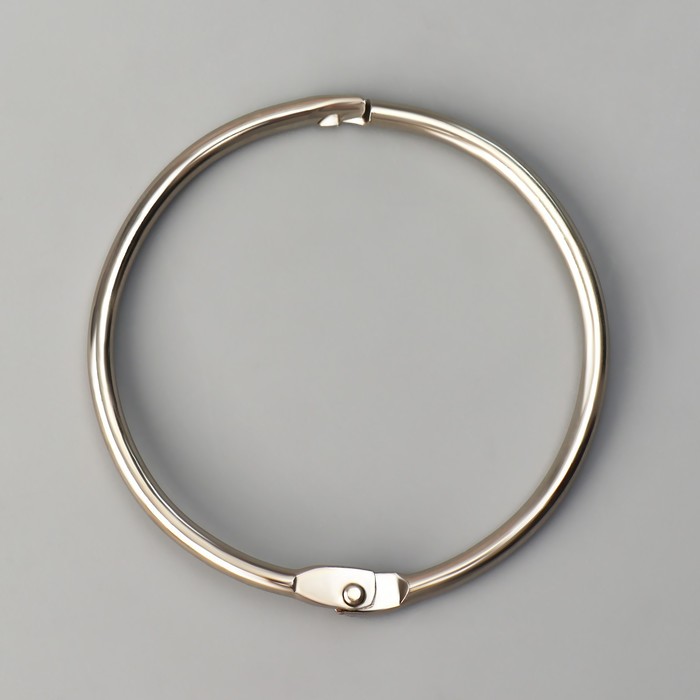 Палитра для лаков на кольце, форма квадрат, 50 шт. по 3 ногтя, прозрачная