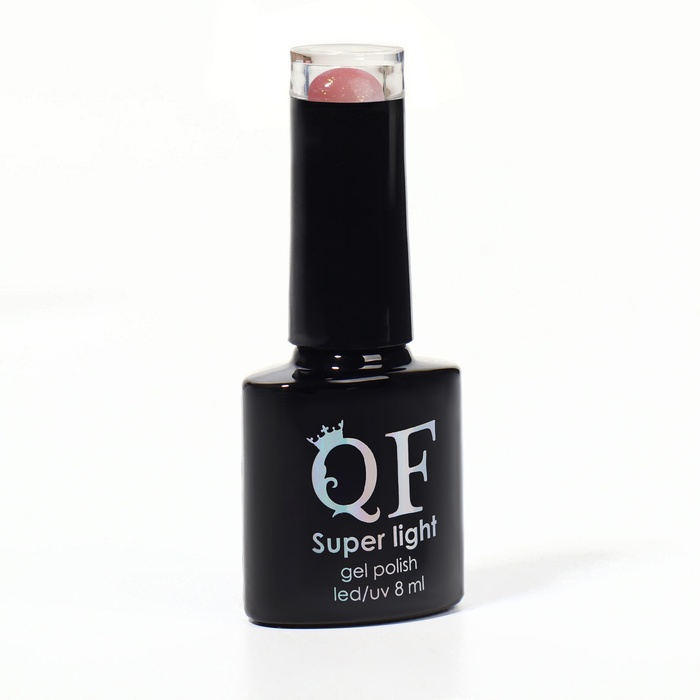 Гель лак для ногтей, витражный, трехфазный, 8 мл, LED/UV, красный (14)