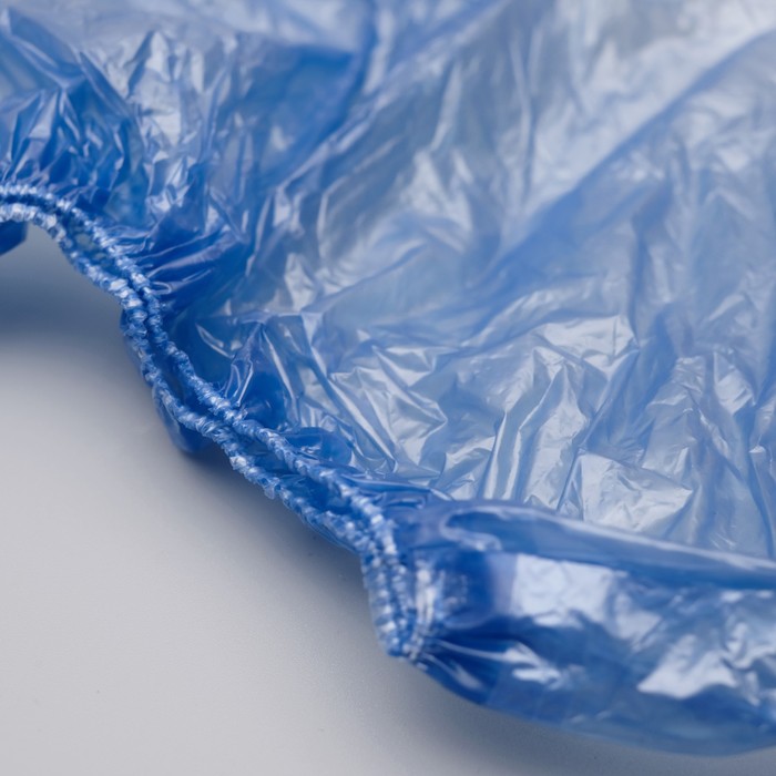Бахилы Синие UNITE «Люкс» 4.0 г 40 мкр ПНД 400×150 Гладкие 25 пар/уп
