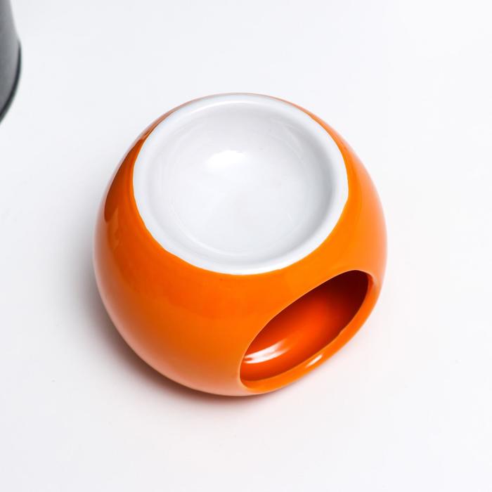 Аромалампа для эфирных масел «Яркий шар», керамика, 7.5×9×8 см, МИКС