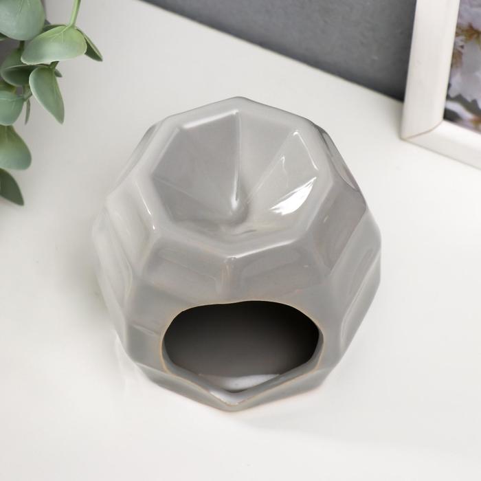 Аромалампа для эфирных масел «Геометрия», керамика, 8×8×8 см, МИКС