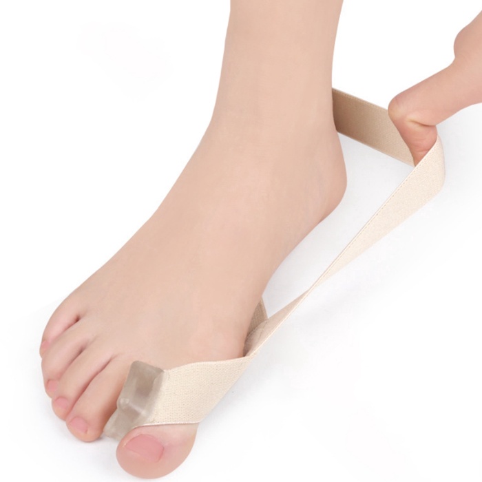 Корректор - разделитель для большого пальца, на манжете, S (35 - 39) р-р, бежевый