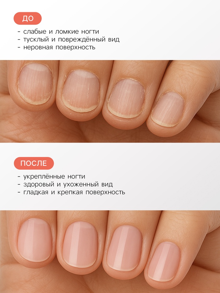 Лак-уход лечебная серия JEANMISHEL 8 в 1 мультикомплекс, 6 мл