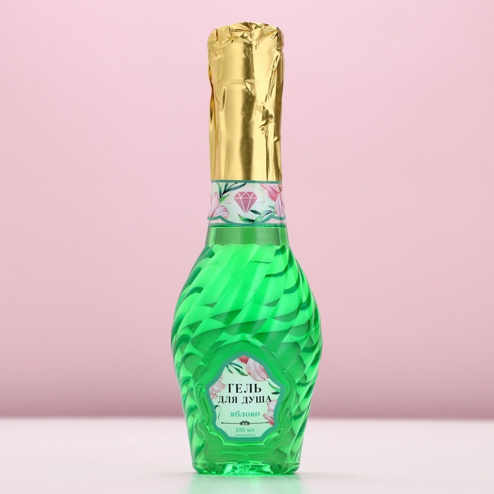 Гель для душа мондоро «Нежность весны», 250 мл, аромат спелого яблока, Чистое счастье