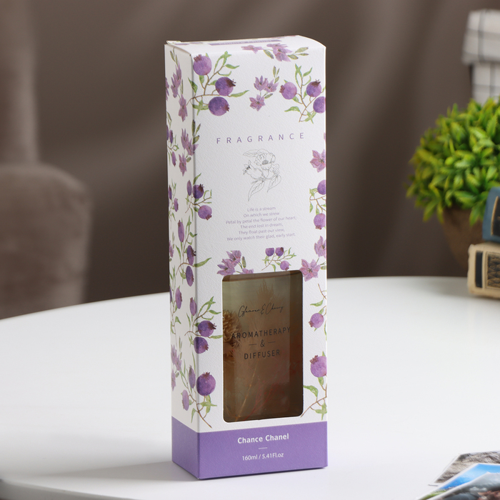 Диффузор ароматический с наполнением Natural,160 мл, шанс шанель
