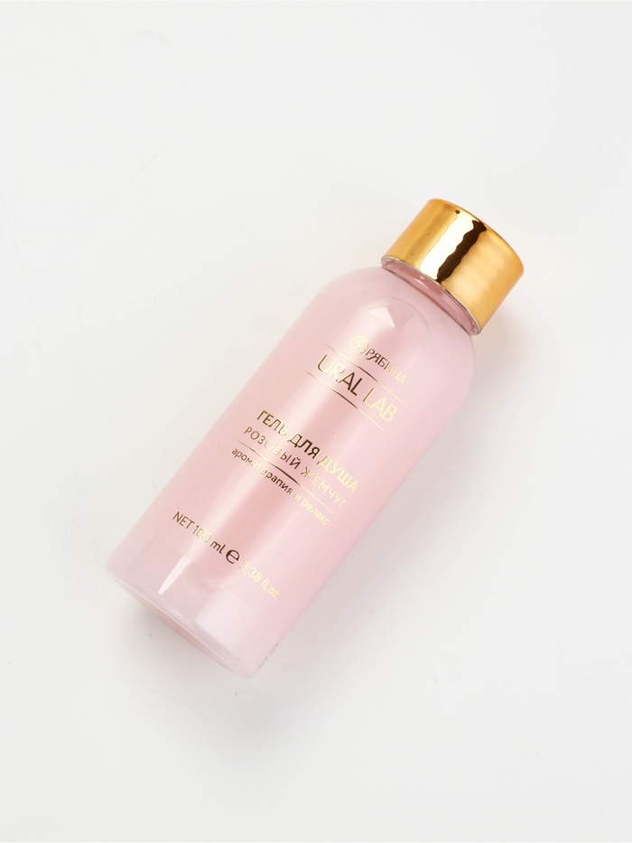 Подарочный набор: гель для душа 100 мл м мочалка ракушка, URAL LAB