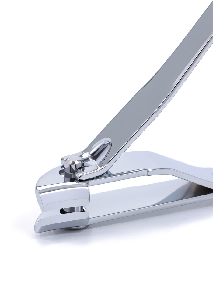 Кусачки - книпсер педикюрные, скошенное лезвие, 10 см