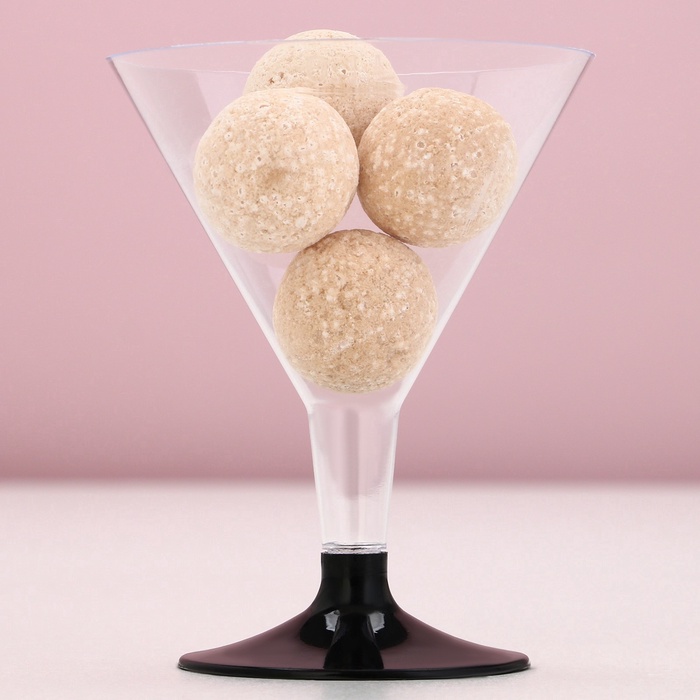 Подарочный набор косметики «Самая чудесная», гель для душа мартини 250 мл и бомбочки для ванны 4×20 г, Чистое счастье