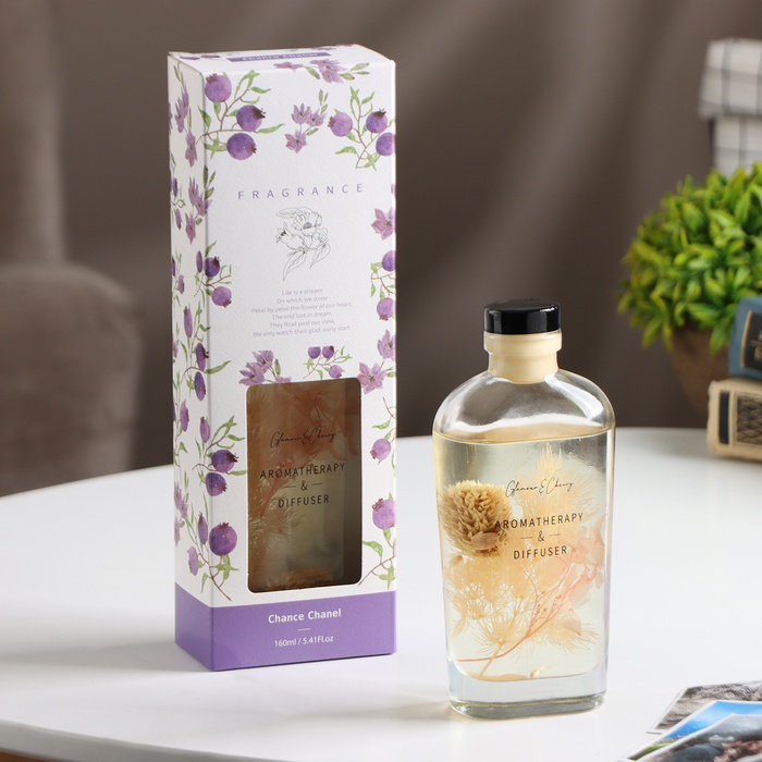 Диффузор ароматический с наполнением Natural,160 мл, шанс шанель