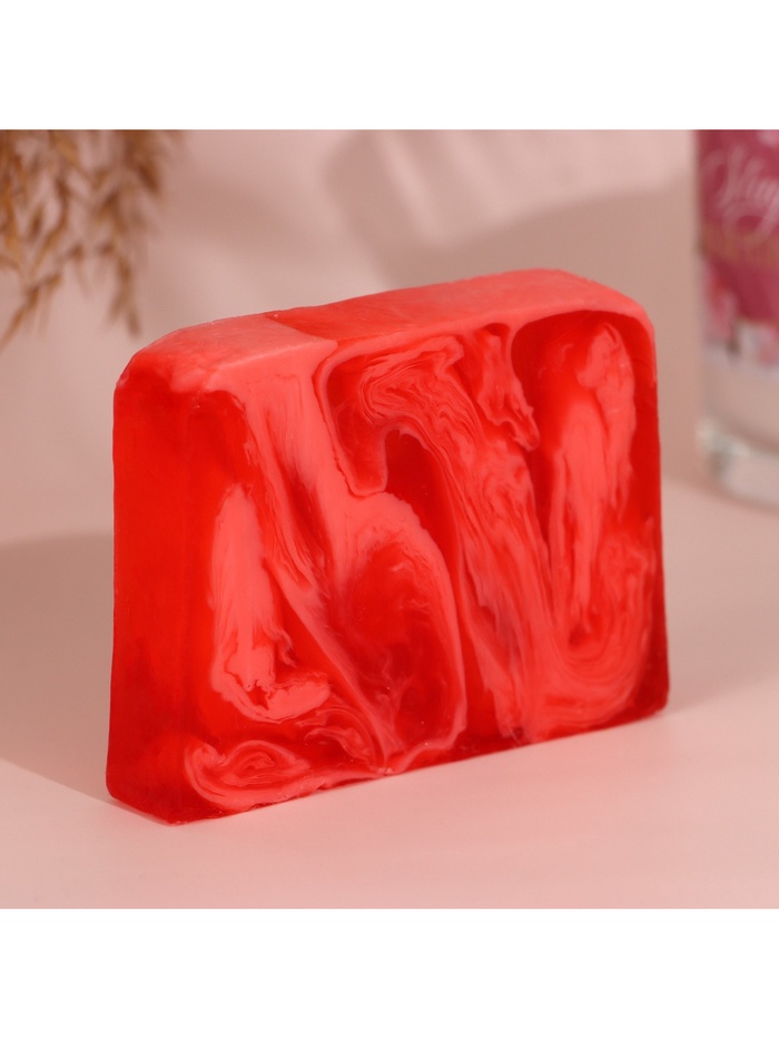 Косметическое мыло «Добропаровъ» с 8 марта, аромат спелая вишня, 80 г