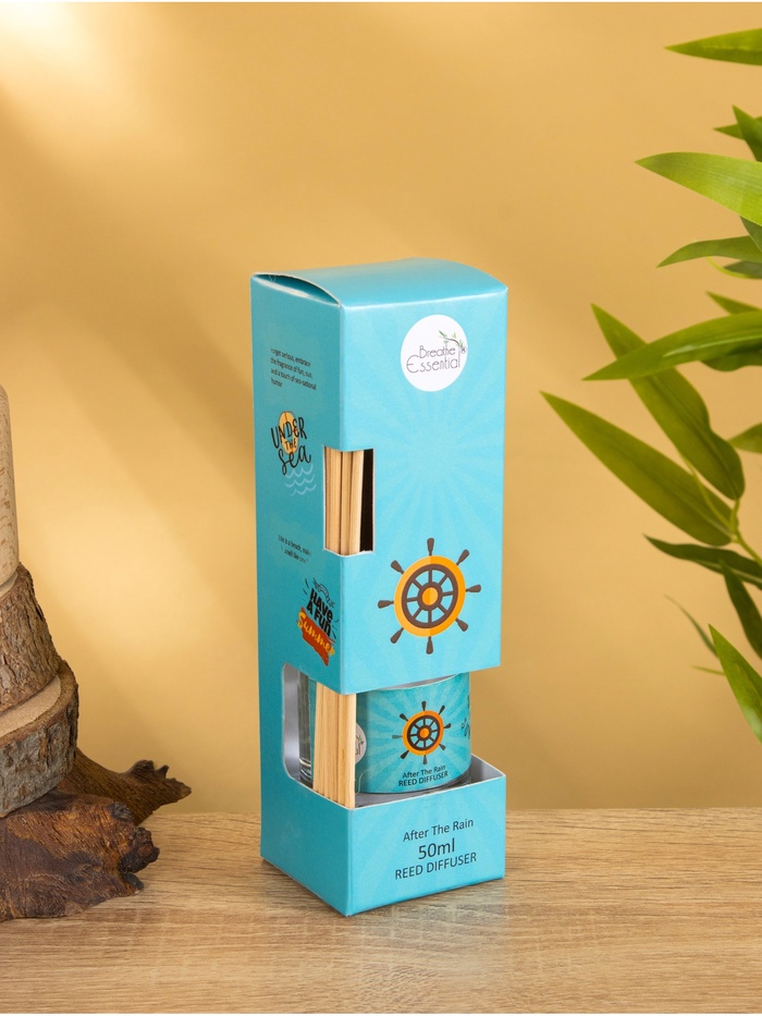 Диффузор ароматический Sea and Summer After the rain, 50 мл, 6 палочек, после дождя