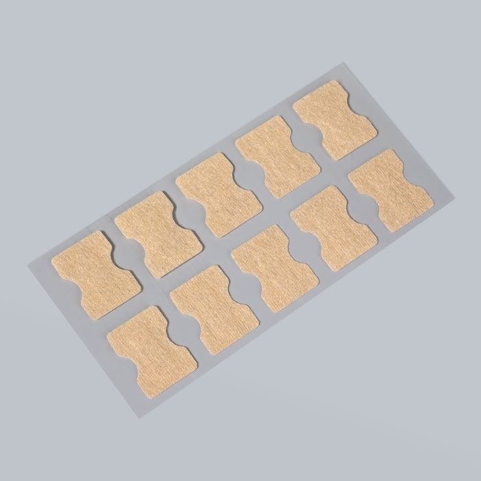 Наклейки против вросших ногтей, 10 шт., коричневые