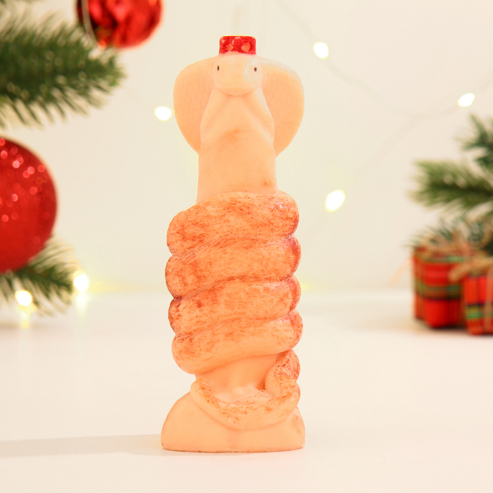 Фигурное мыло «Змея королевская Кобра» № 2, 14 см / 170 г