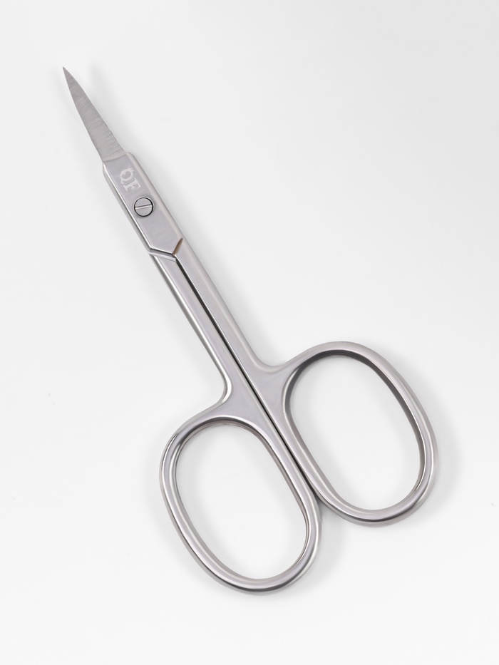 Ножницы маникюрные PREMIUM, загнутые, узкие, 9.5 см