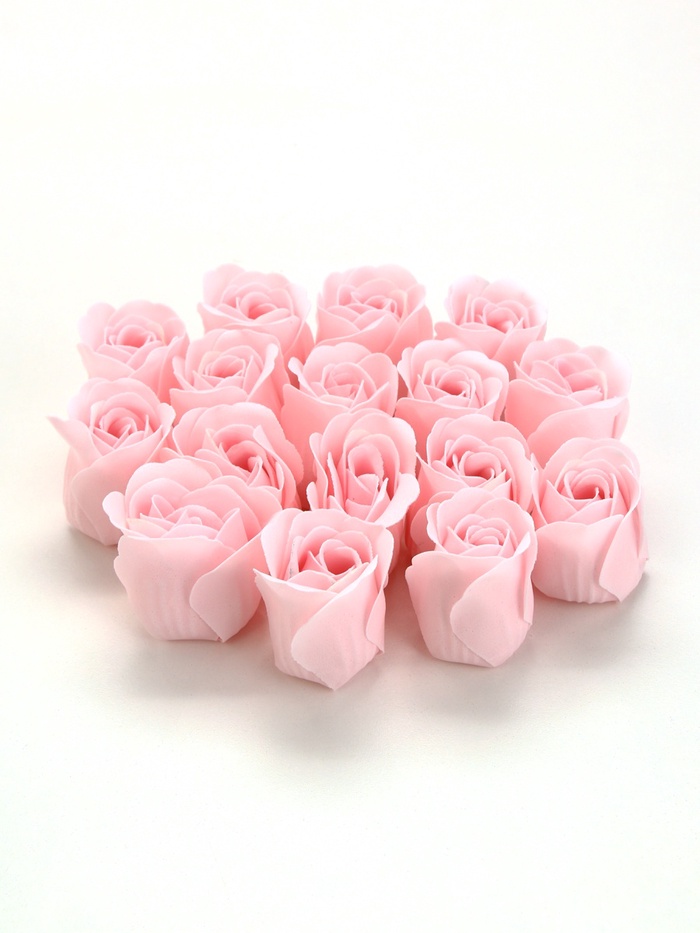 Мыло твёрдое лепестковое «С 8 марта», 16 шт., нежно-розовое, Чистое счастье