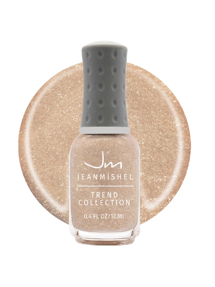 Лак для ногтей Jeanmishel, тон 336, светло-розовый жемчужный, 12 мл