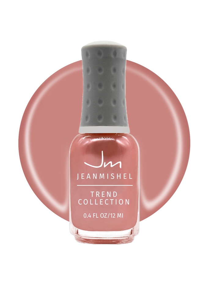 Лак для ногтей Jeanmishel, тон 122, бежево-розовый жемчужный, 12 мл