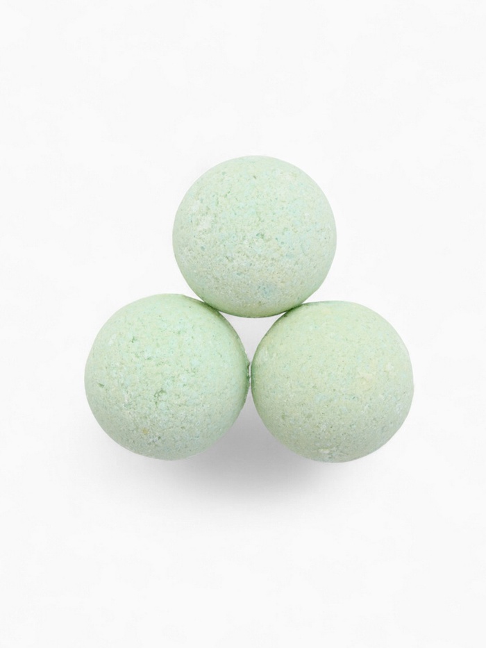 Бомбочки для ванны Magical warm winter, набор 3 шт. × 40 г, праздничная ель, URAL LAB