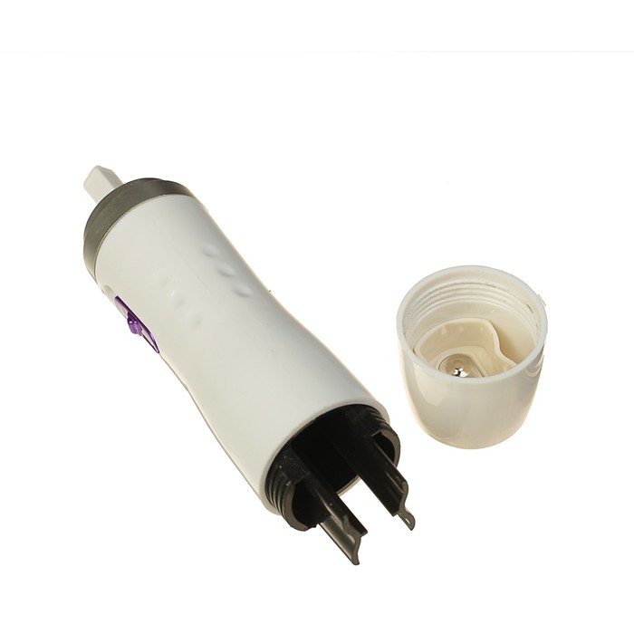 УЦЕНКА Аппарат для полировки ногтей Luazon LMM-007, 6 насадок, от батареек 2хАА, белая