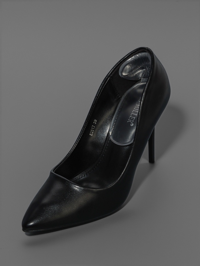 Пяткоудерживатели для обуви, с подпяточником, на клеевой основе, силиконовые, 14×8.5 см, пара, прозрачные