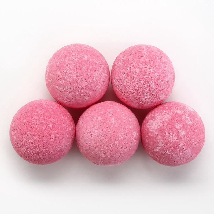 Подарочный набор косметики «Расцветай!», гель для душа мартини 250 мл и бомбочки для ванны 5×40 г, Чистое счастье